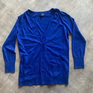 Blue Cardigan